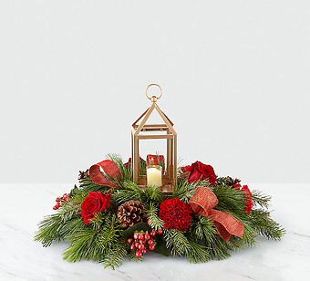 I'll Be Home for Christmas™ Lantern Centerpiece