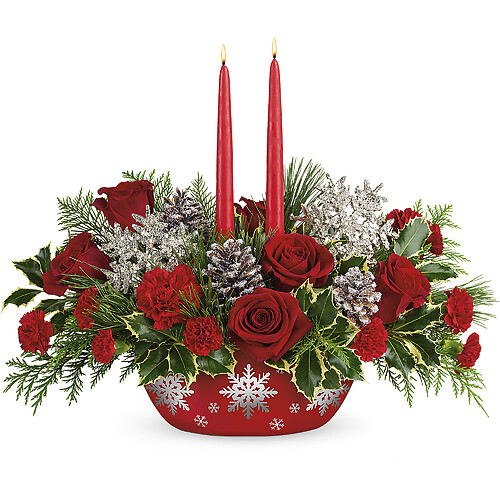 Winter&amp;#039;s Eve Centerpiece